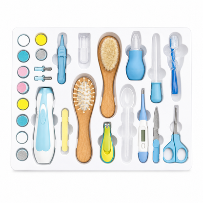 Kit de Aseo y Cuidado para Bebé 28 Piezas – Set Completo de Higiene