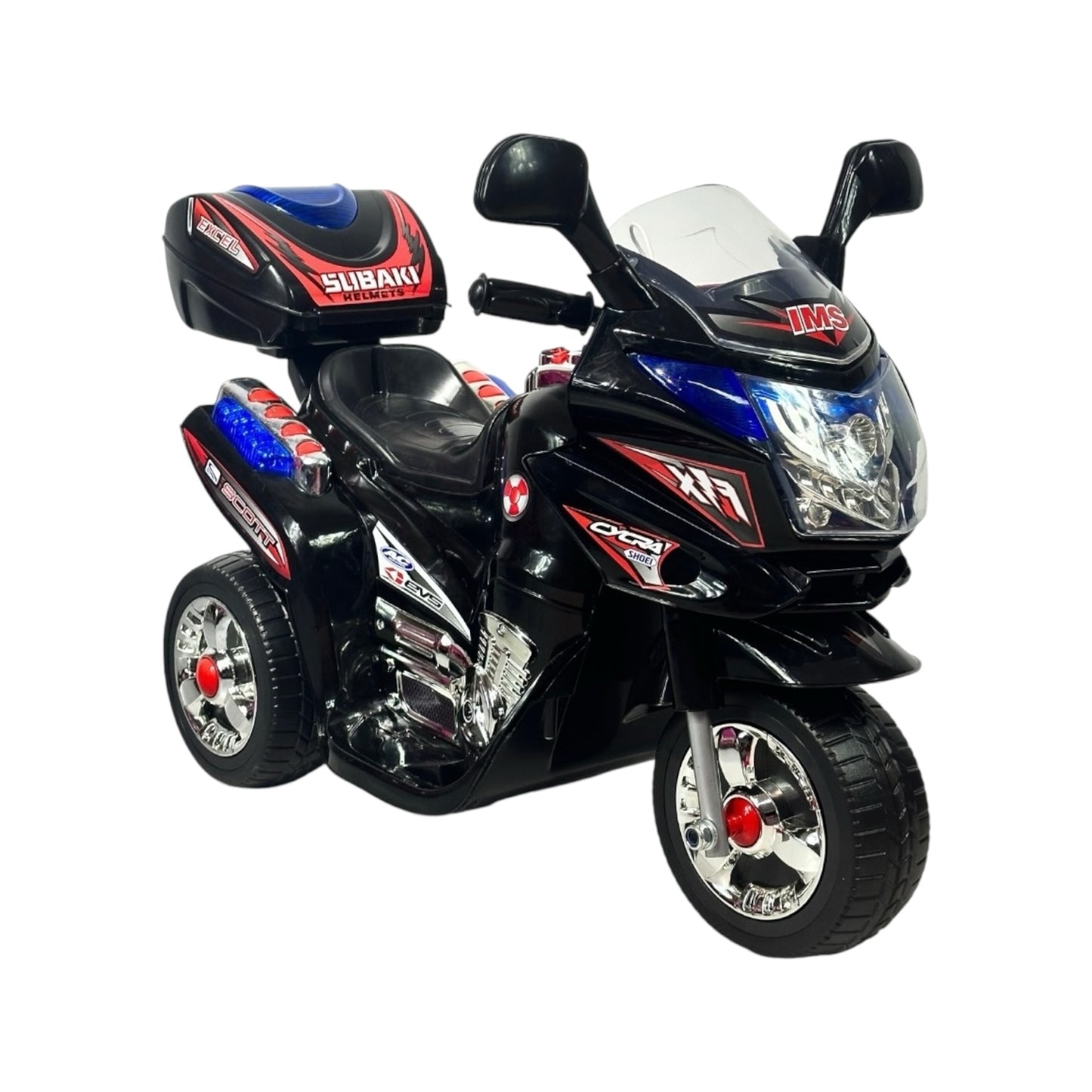 Moto Electrica Subaki Con Llantas En Goma, Bluetooth