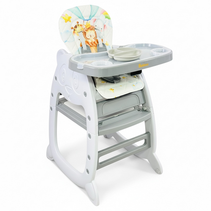 Silla Comedor Escritorio Winnieh Con LEGO, Telas En Cuero, Con Cancha y Plato Incluido