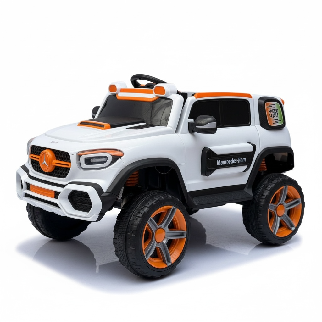 Carro Eléctrico Mercedes 2 Puestos Llantas En Goma y Control Remoto Maxibaby