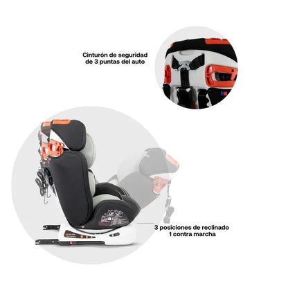 Silla De Auto Grow Con Isofix Bebesit