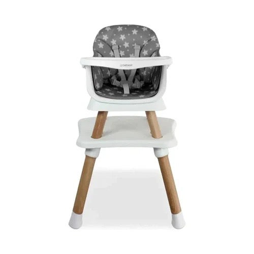 Silla Comedor Baby Elite Dinner 5 en 1 Bebesit Gris