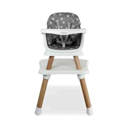 Silla Comedor Baby Elite Dinner 5 en 1 Bebesit Gris