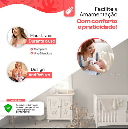 Extractor Eléctrico De Leche Materna Manos Libres Babe