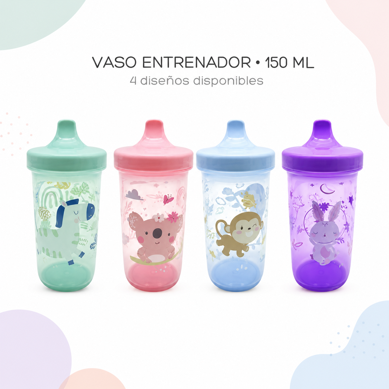 Vaso Entrenador Infantil con Boquilla – 150 ml