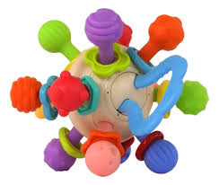 ✨ Juguete Sensorial y Mordedor Multitextura