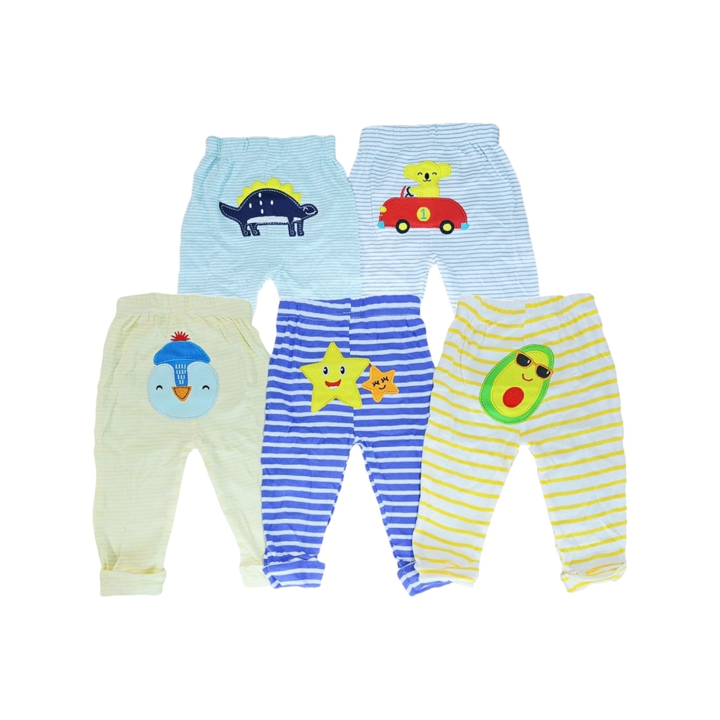 Estuche x 5 Pantalones Bordados Carter’s Niño