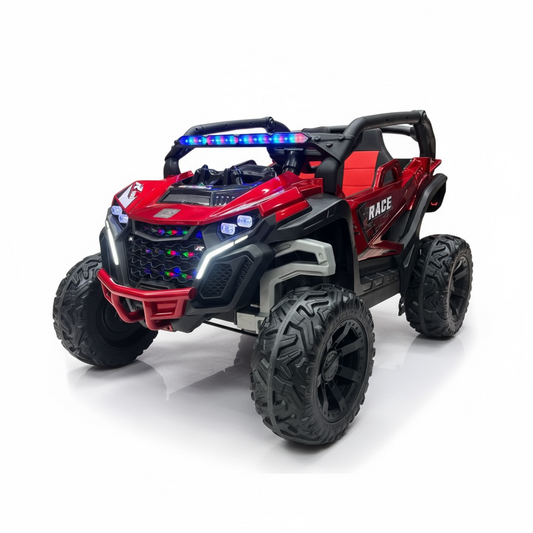 Carro Buggy Race 2 Puestos Con Pantalla, Llantas En Goma y Control Remoto M1