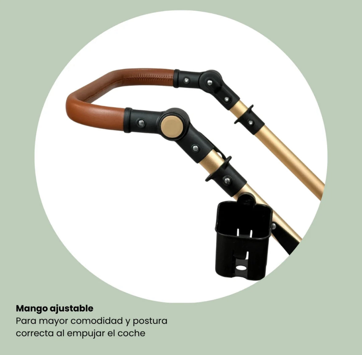 Coche Tipo Moisés Europeo Con Portabebe Yaco Premium