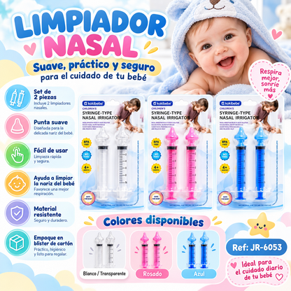 Limpiador Nasal para Bebé x2 –
