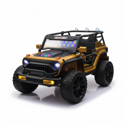 Carro Jeep Eléctrico 2 Puestos B70  Llantas En Goma y Control Remoto