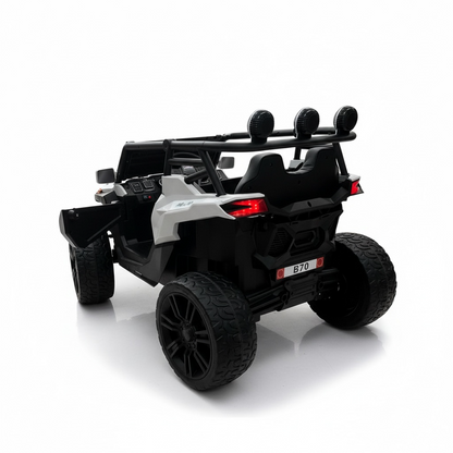 Carro Jeep Eléctrico 2 Puestos B70  Llantas En Goma y Control Remoto