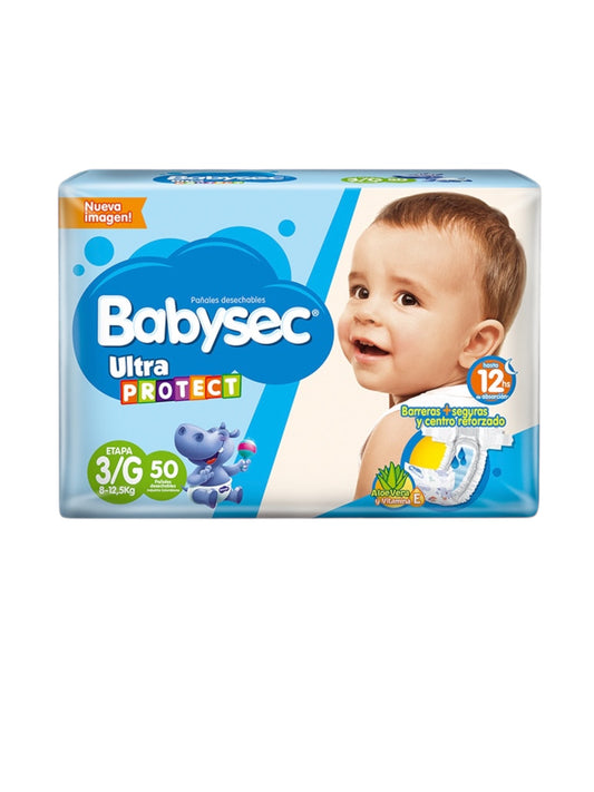 Pañal Babysec Etapa 3 x 30 unidades