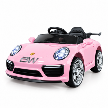 Carro Montable Eléctrico Cayman Prinsel Rosado Con Control Remoto