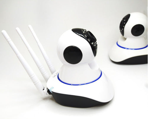 Camara Ip Wifi Vision Nocturna 2mpx 3 Antenas Lee Micro
