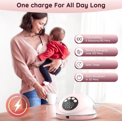 Extractor Manos Libres Premium Con Copas Para Reducir Pezon