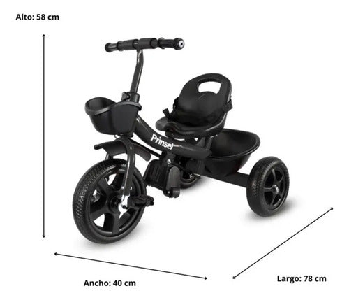 Triciclo Paseador Cool Kids Prinsel
