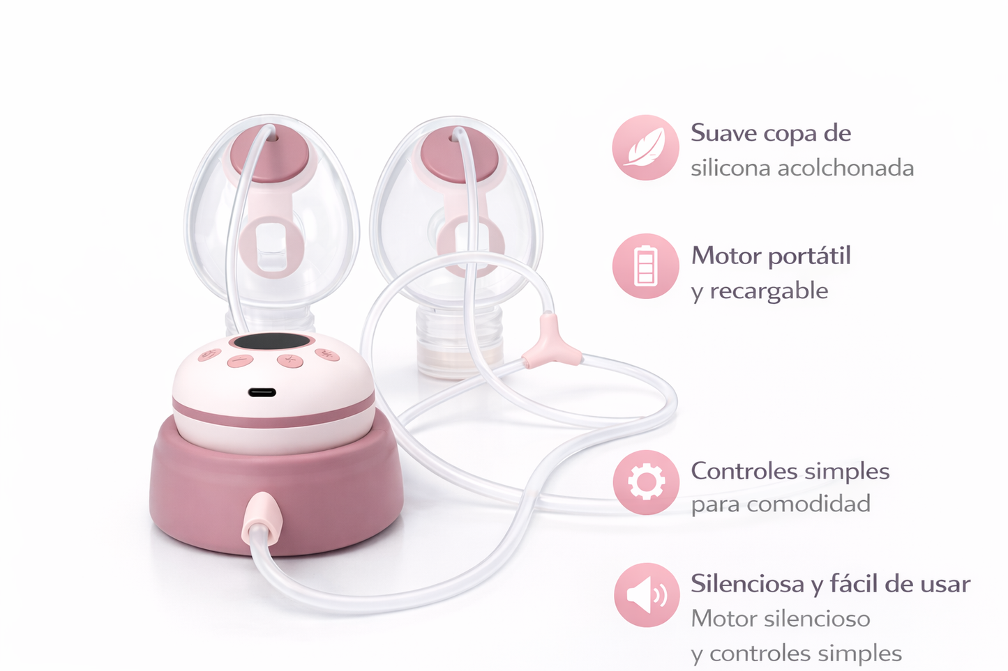 Extractor Inalámbrico Doble Mom Easy