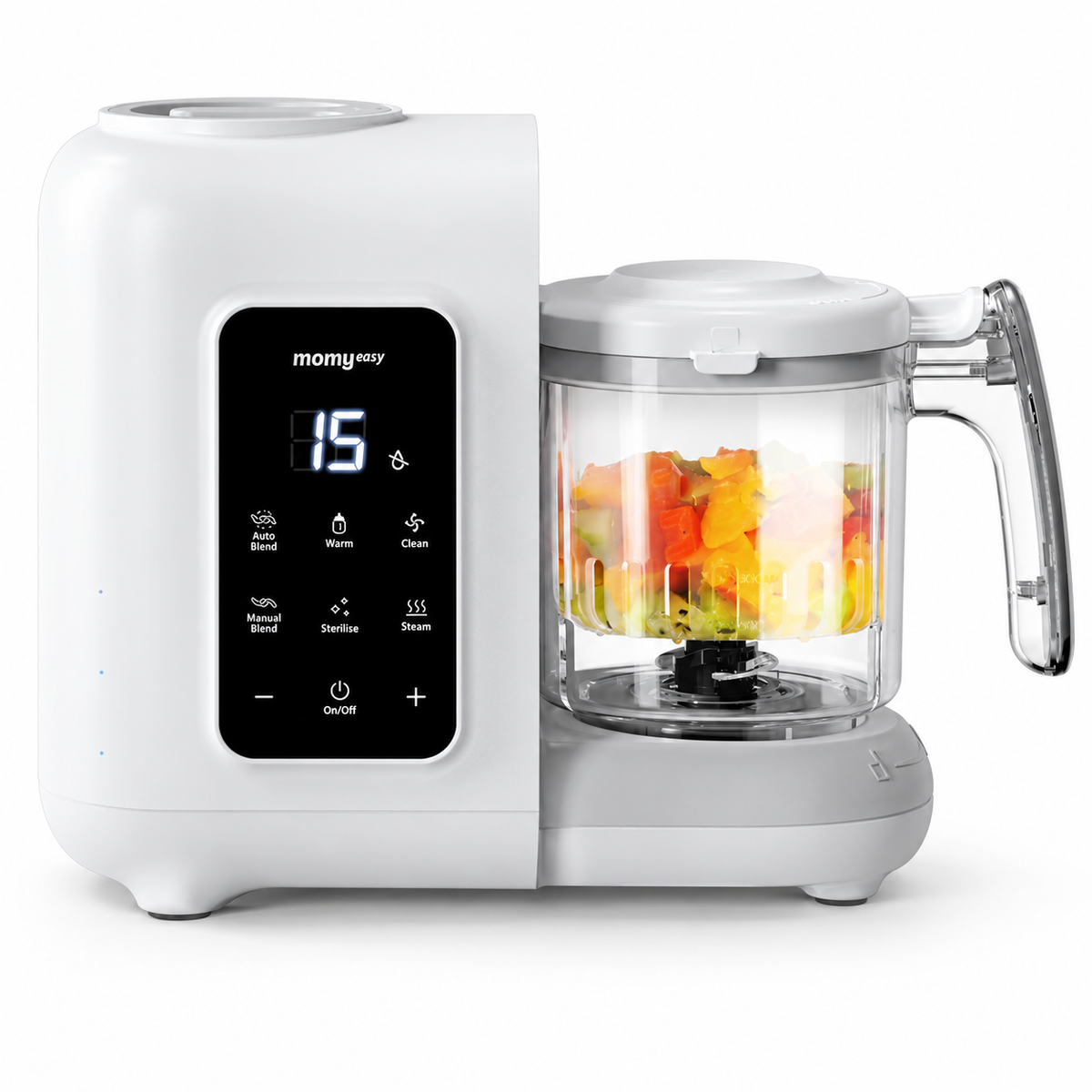Procesador y Vaporizador de Alimentos para Bebé Momyeasy 5 en 1
