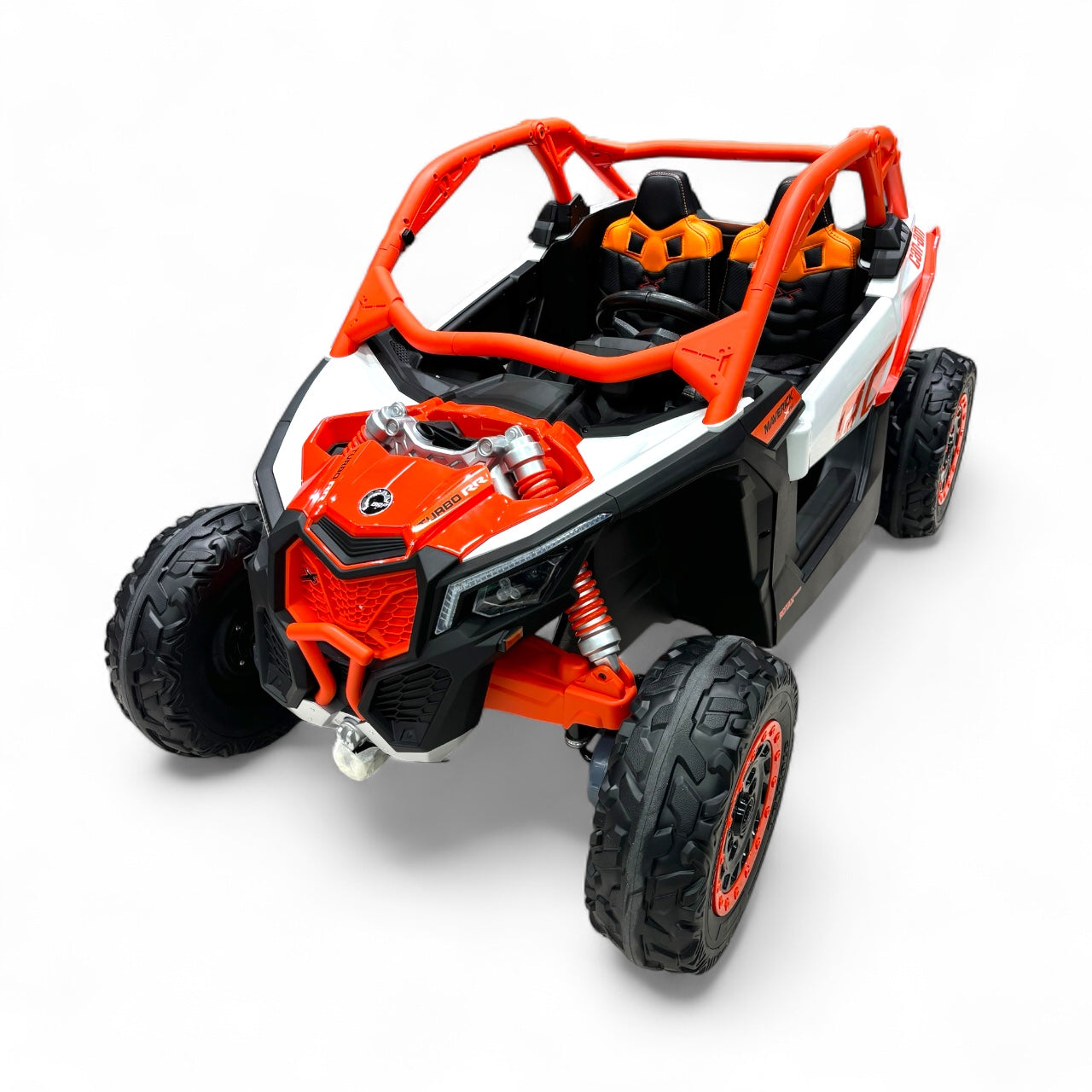 Carro Eléctrico Super Can-am Maverick 4x4 Con Control Remoto 5 Motores Licenciado 24 Voltios