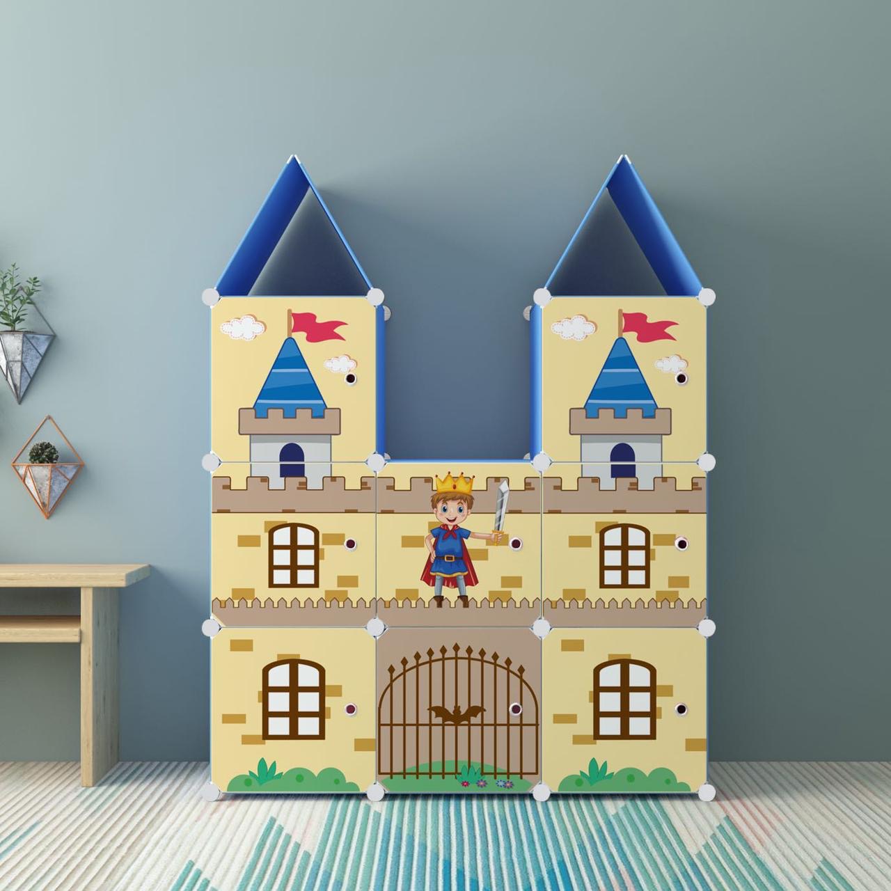 Armario Organizador Infantil Modular Niño 8 Cubos