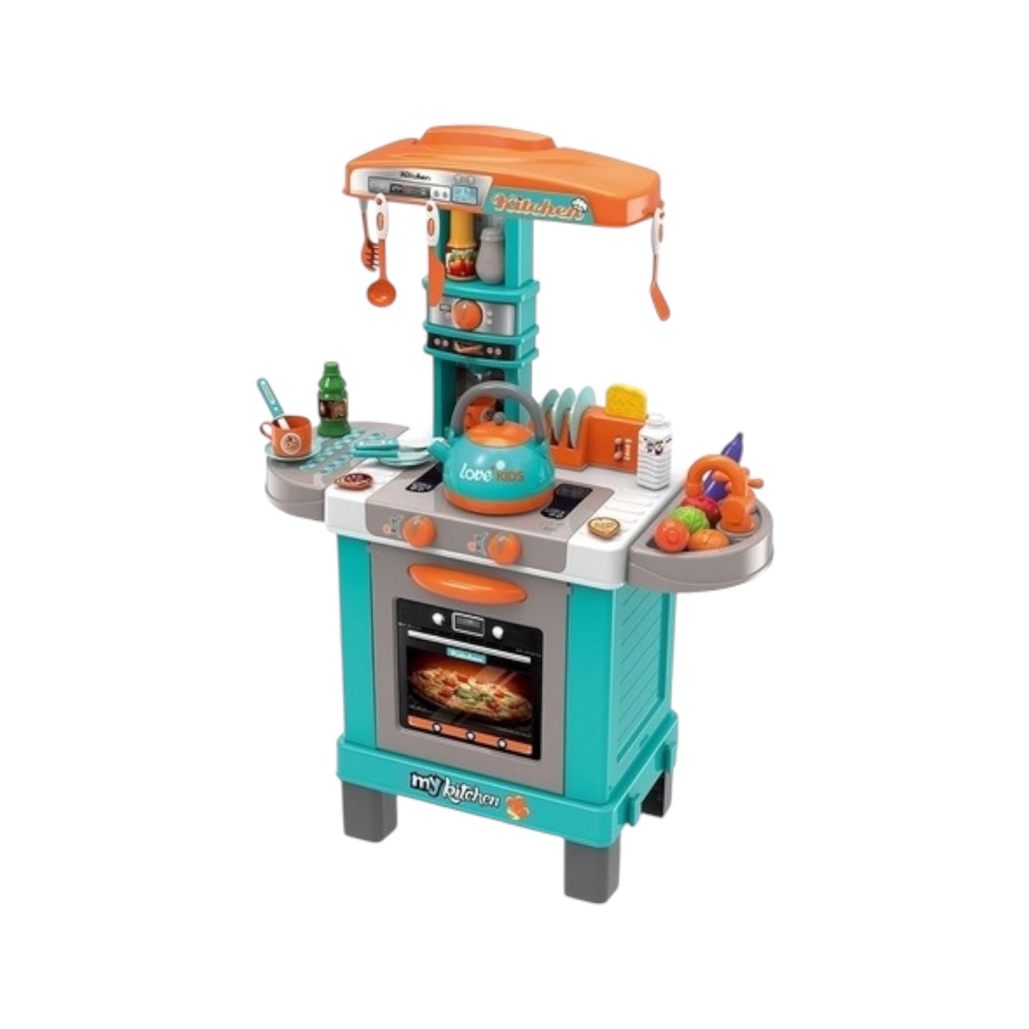 Cocina Little Chef Niño Con Tetera