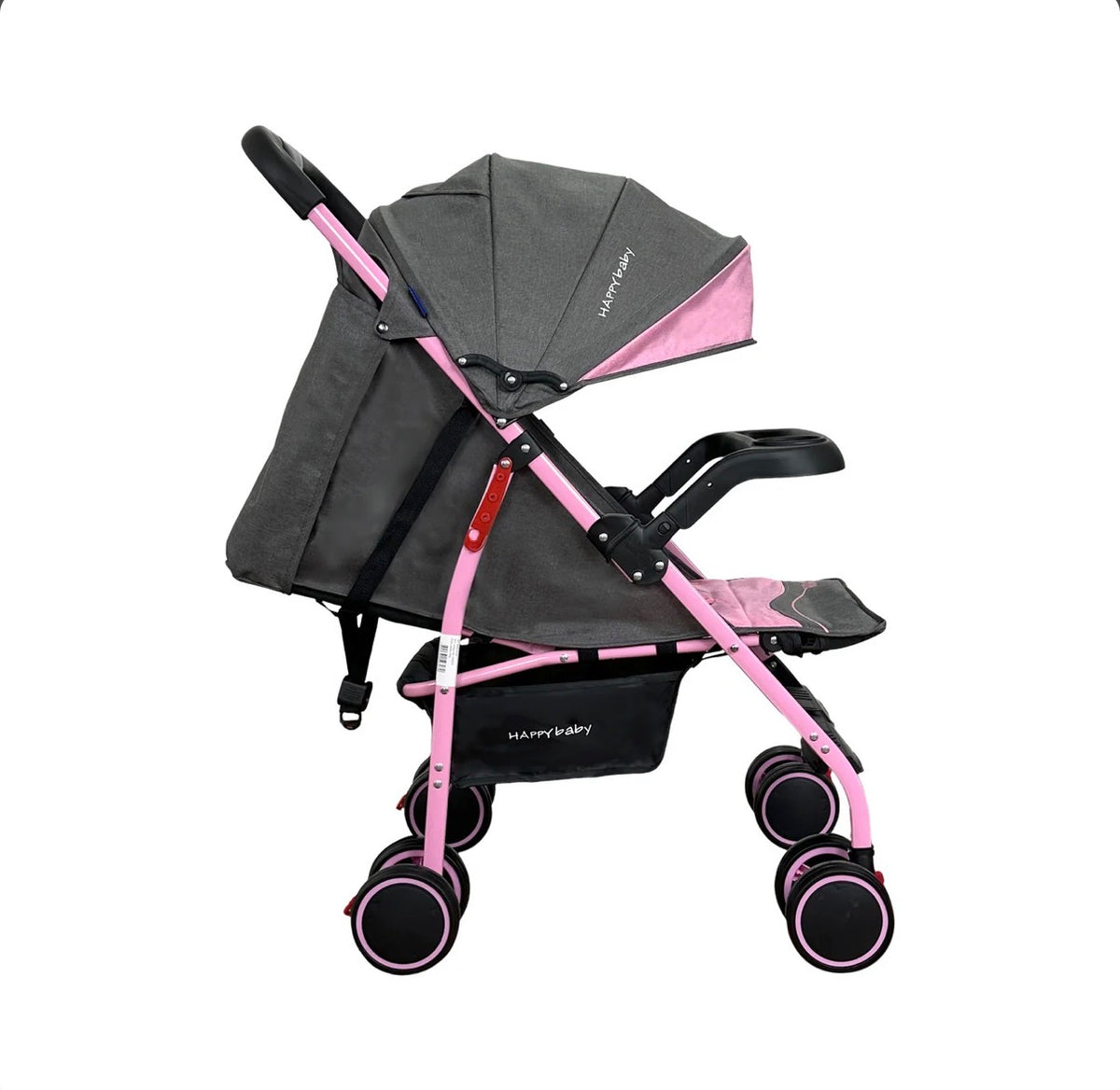 Coche paseador Owen Happy Baby para bebé | Liviano, reclinable y plegable