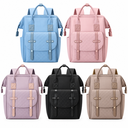 Pañalera Tipo Morral Acolchada para Bebé