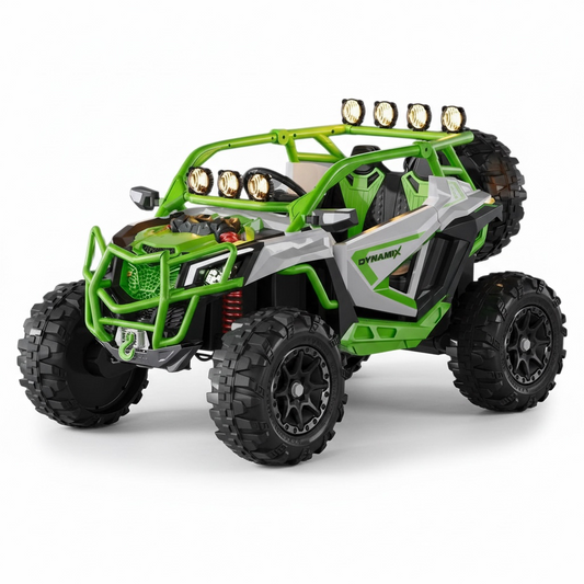 Carro Buggy Dynamix 2 Puestos Con Llantas En Goma, Pantalla y Control Remoto 1688