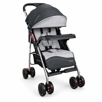 Coche paseador Owen Happy Baby para bebé | Liviano, reclinable y plegable