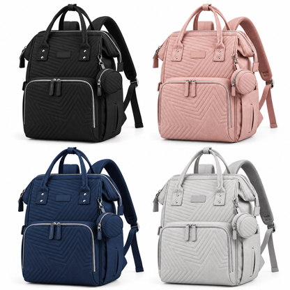 🎒 Pañalera Tipo Morral con Monedero para Bebé 💕