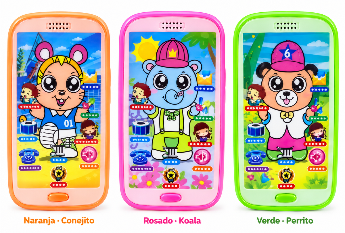 🌈 Tablet didáctica infantil: ¡un mundo de color para jugar! 🐾