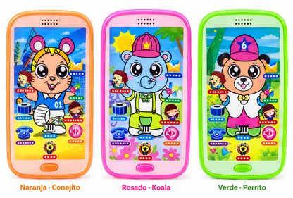 🌈 Tablet didáctica infantil: ¡un mundo de color para jugar! 🐾