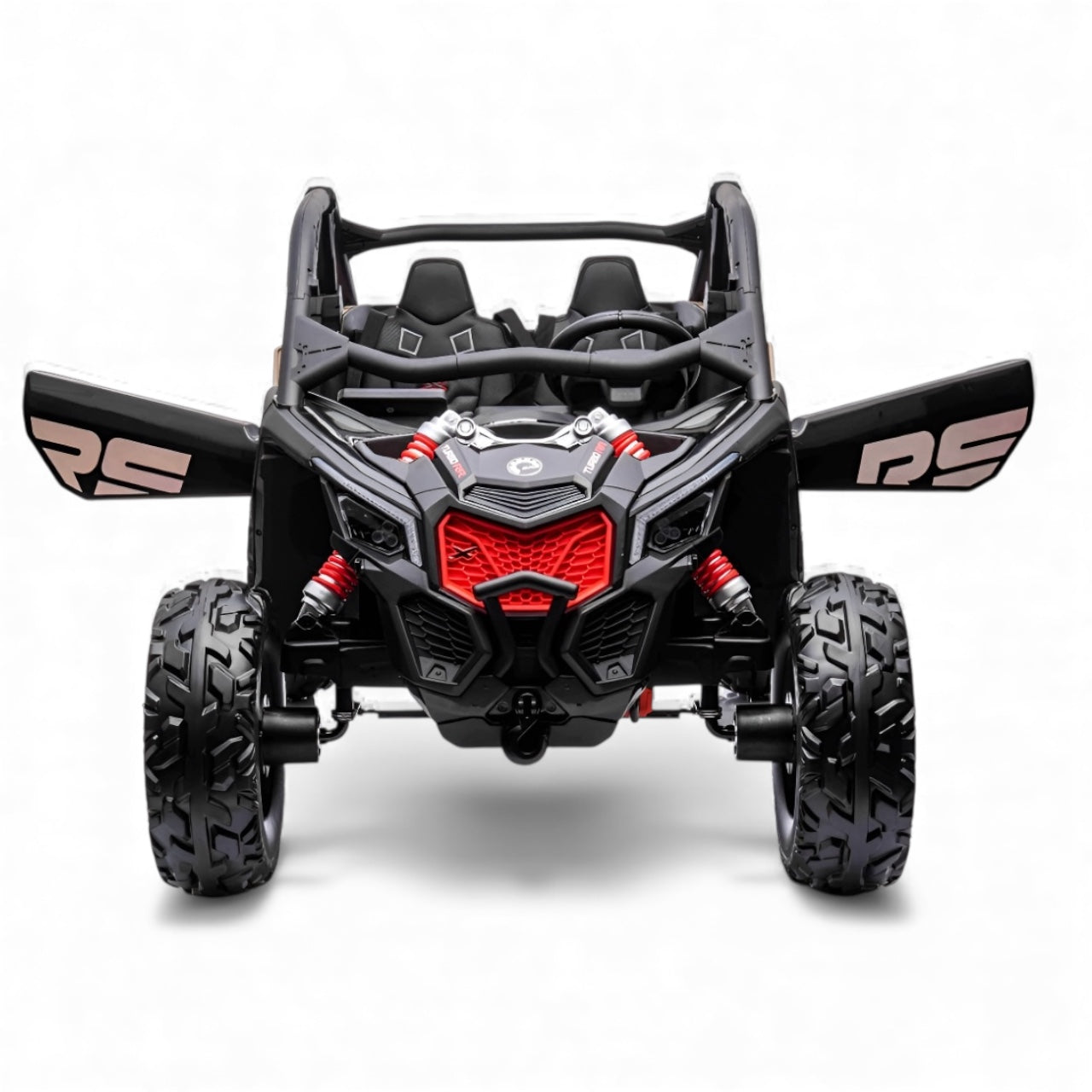 Carro Eléctrico Super Can-am Maverick 4x4 Con Control Remoto 5 Motores Licenciado 24 Voltios