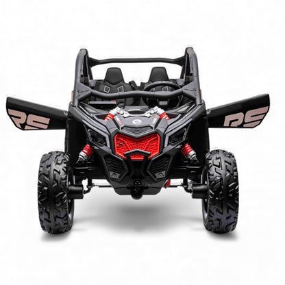 Carro Eléctrico Super Can-am Maverick 4x4 Con Control Remoto 5 Motores Licenciado 24 Voltios