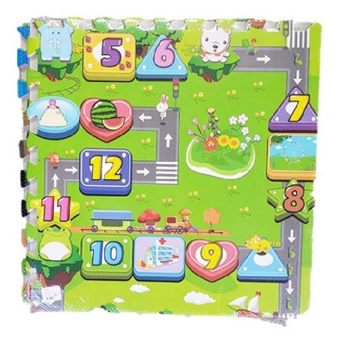 Tapete Para Gateo 4 Fichas 60 x 60 Laminado