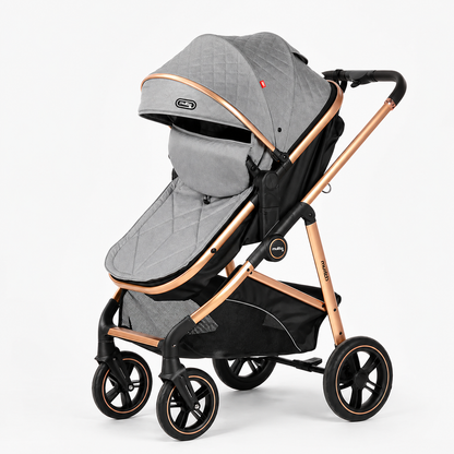 Coche Tipo Moisés Múnich Premium Con Doble Acolchado