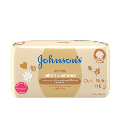 Jabon en Barra Baby Avena x 3 Unidades Johnsons