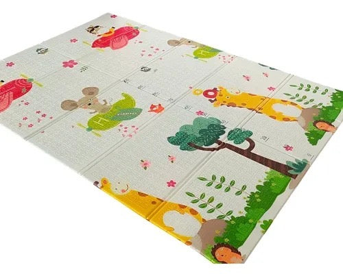 Tapete para Gateo Plegable Doble Faz 120x180 cm: Cómodo y Seguro para Tu Bebé