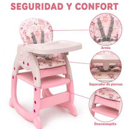 Comedor Escritorio Tower 2 en 1 con Bluetooth y Juego Didáctico Lego