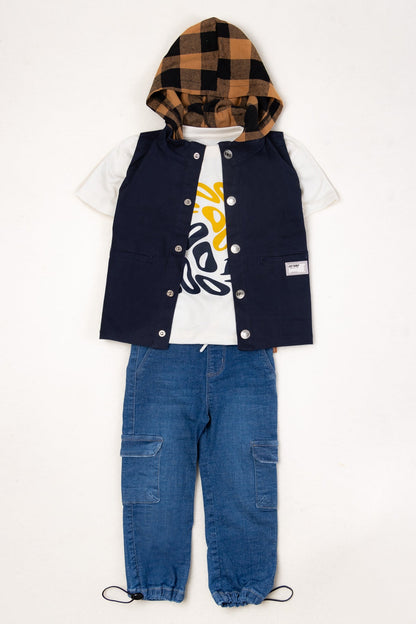Conjunto 3 Piezas Chaleco