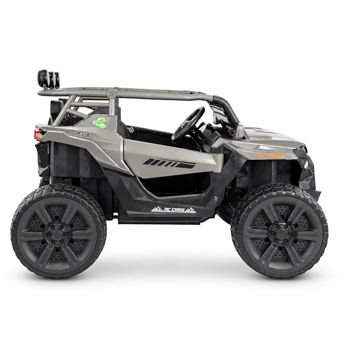 Carro Eléctrico Prinsel Summit 12V Gris con Control Remoto Con Llantas En Goma