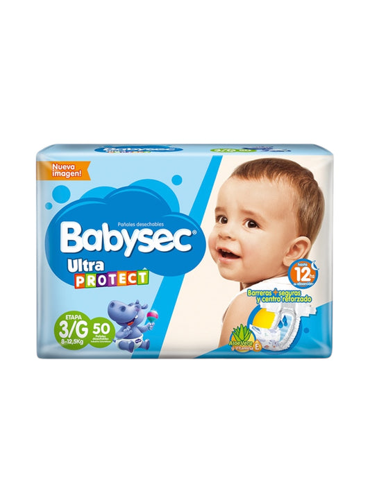 Pañal Babysec Etapa 3 x 50 unidades