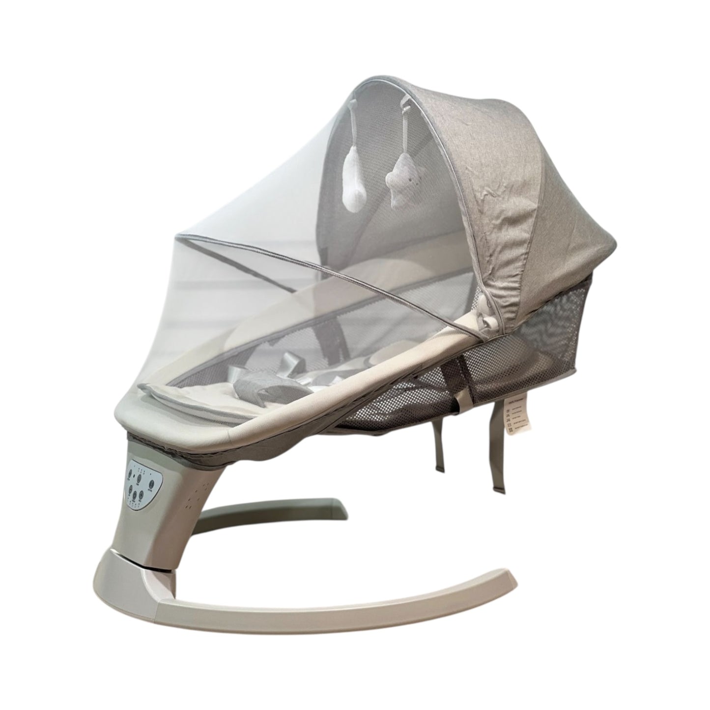 Mecedora Eléctrica Con Movimiento Lateral y Control Remoto, Espaldar Reclinable
