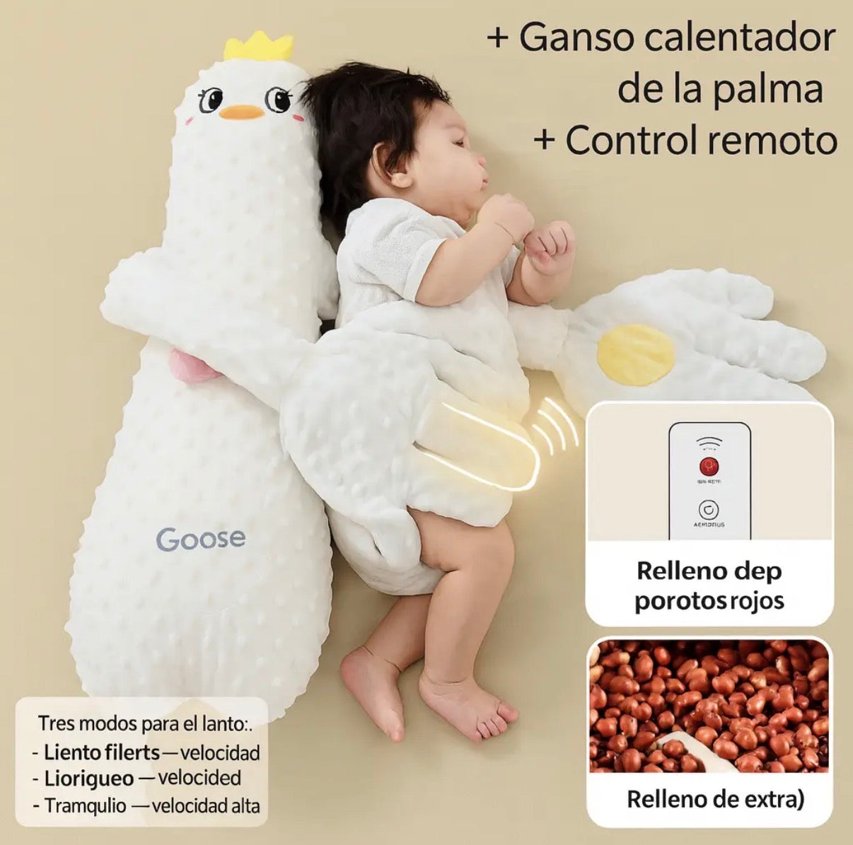 Peluche Para Dar Palmaditas Al Dormir Bebés