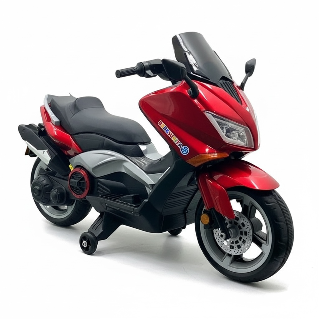 Moto Eléctrica Nmax 12 V Con Llantas En Goma 3 a 7 años