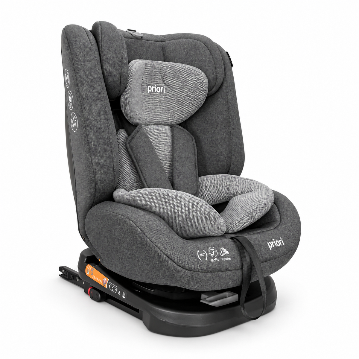 Silla de carro Priori First i-Size 360° ISOFIX
