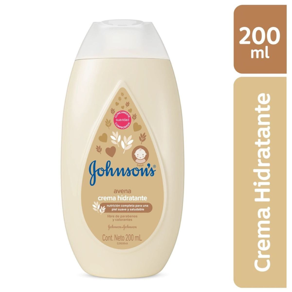 Crema Liquida Avena x 200 ml Johnsons