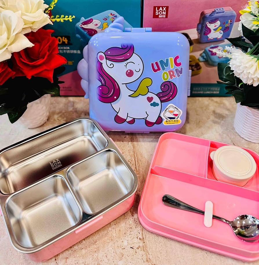 Lonchera Infantil Térmica De Unicornio