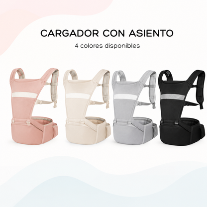 Cargador Ergonómico para Bebé con Asiento Premium